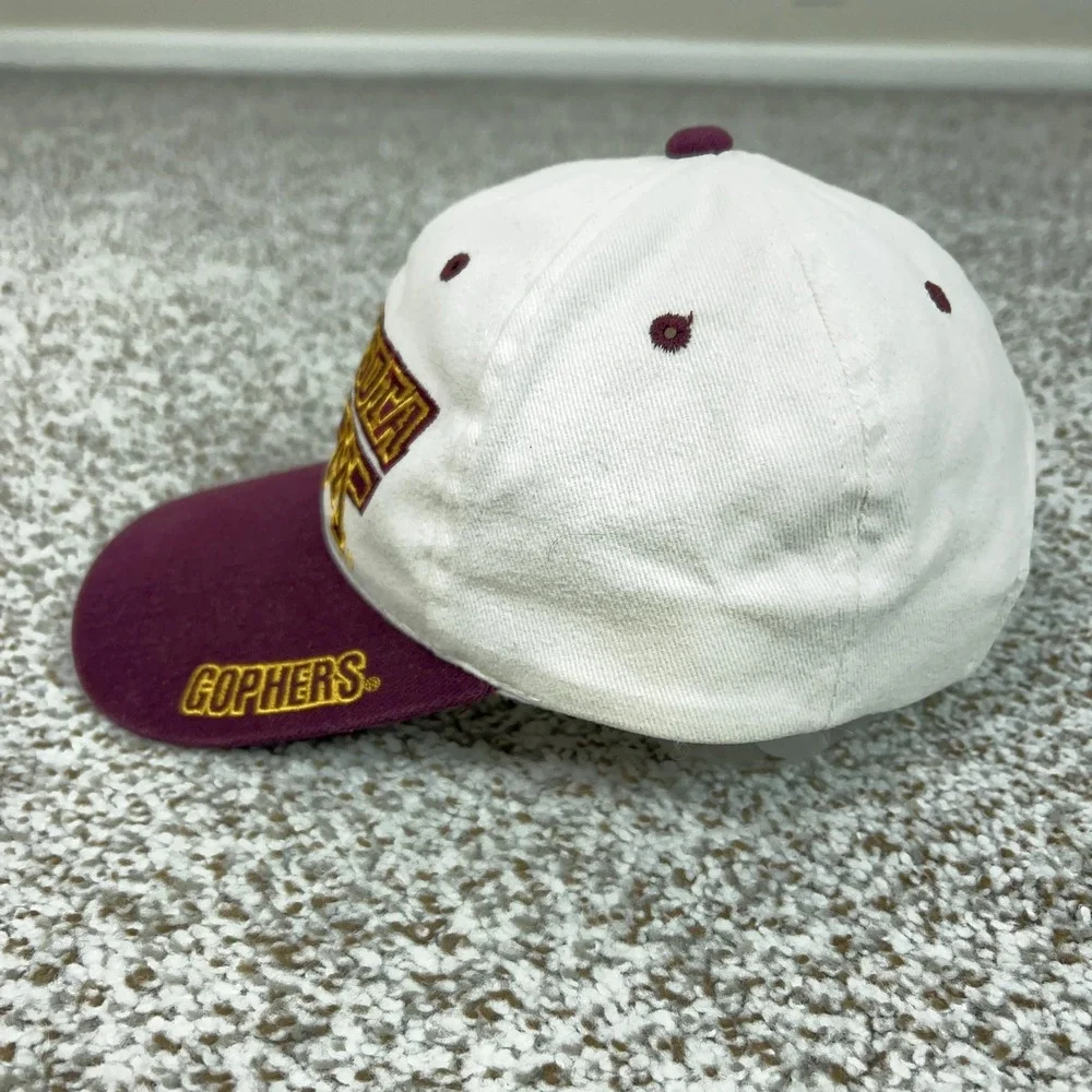 Minnesota Golden Gophers Hat Cap Strap Back One Size NCAA Football College Logo